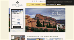 Desktop Screenshot of hotel-santamaria.com